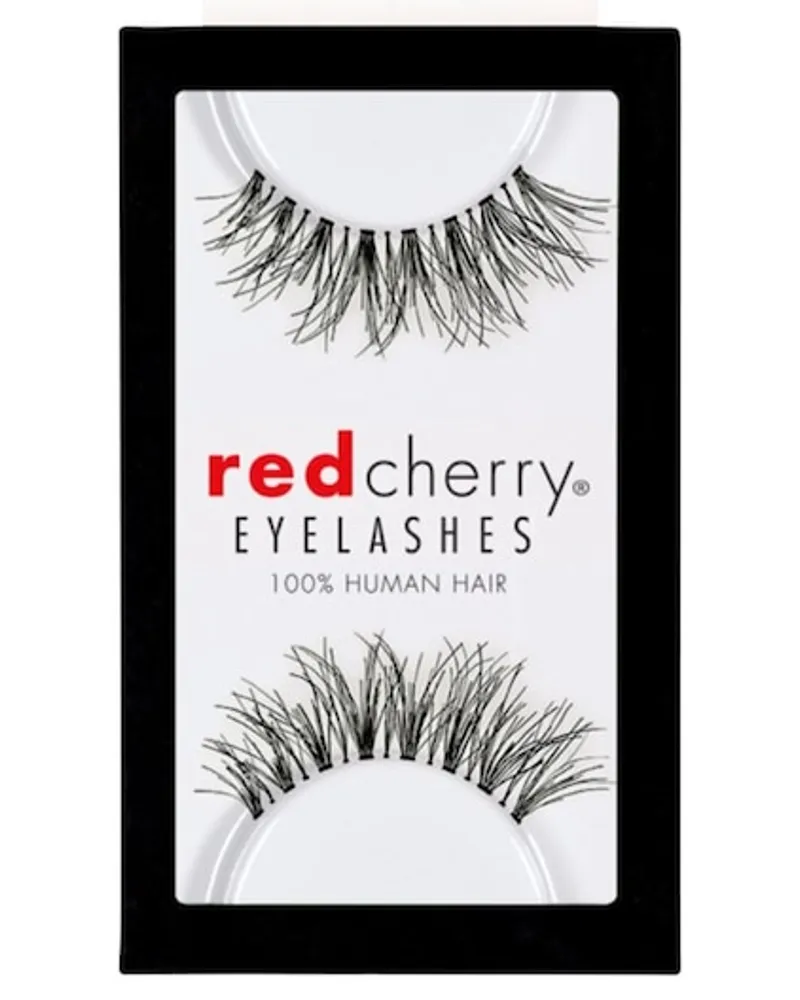 red cherry Augen Wimpern WSP Wispy Lashes 