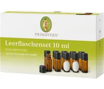 Aroma Therapie Zubehör Leerflaschenset 6 x 10 ml Braunglasfläschchen