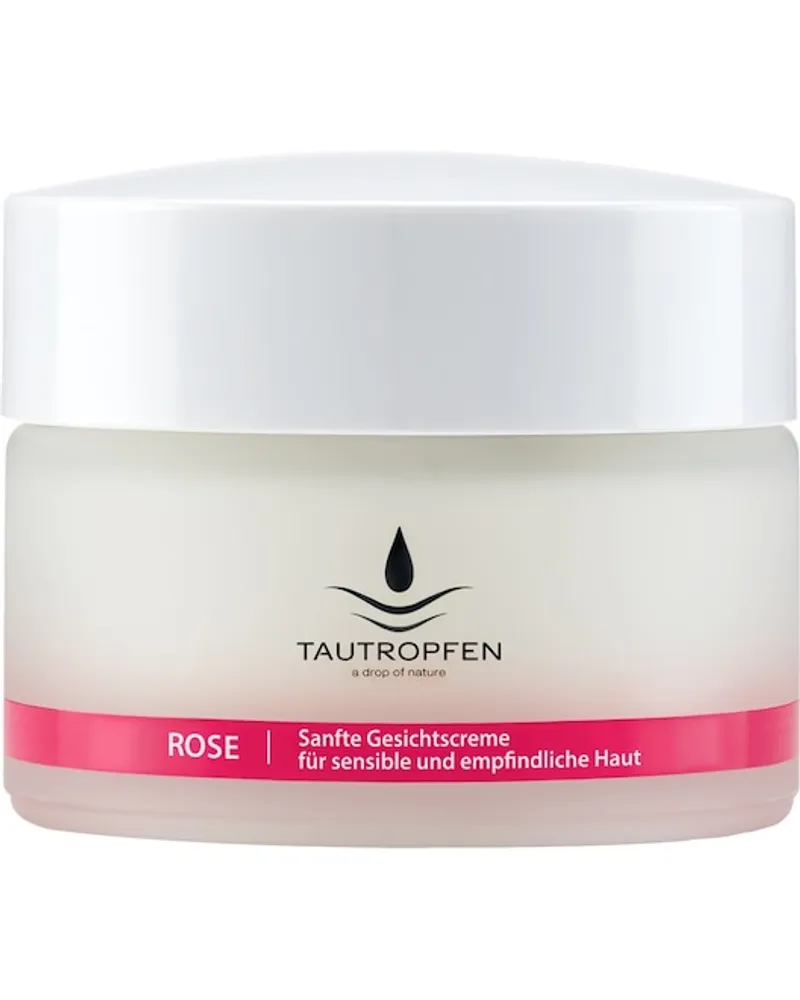 Tautropfen Pflege Rose Soothing Solutions Sanfte Gesichtscreme 