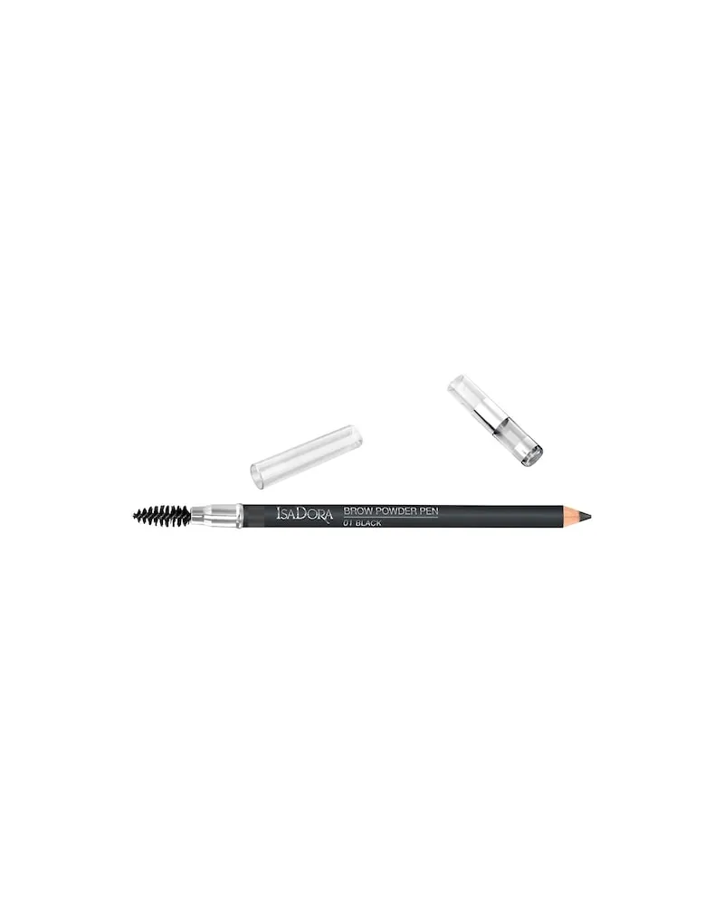 IsaDora Augen AugenbrauenprodukteBrow Powder Pen 01 Black 