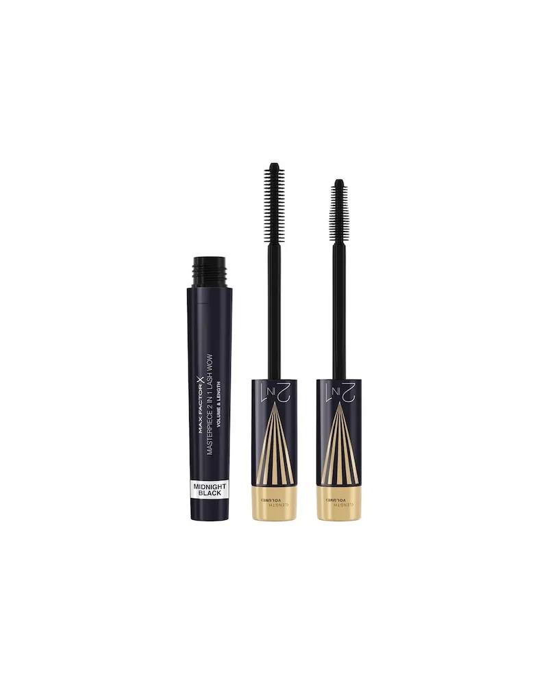 Max Factor Max-Factor Make-Up AugenMasterpiece 2in1 Lash Wow Mascara 3 Midnight Black 