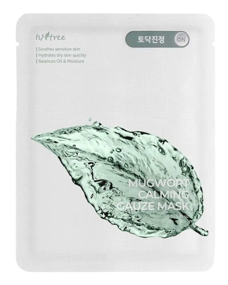 ISNTREE Gesicht Maske Mugwort Calming Gauze Mask 