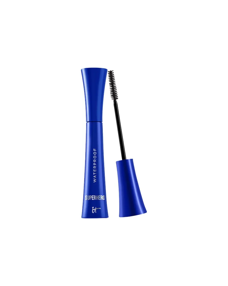 IT Cosmetics it-Cosmetics Augen-Make-up MascaraSuperhero Waterproof Mascara Super Black 