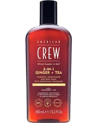 American Crew Haare, Körper & Gesicht Haarpflege & Körperpflege 3-in-1 Ginger + Tea Shampoo, Conditioner and Body Wash 