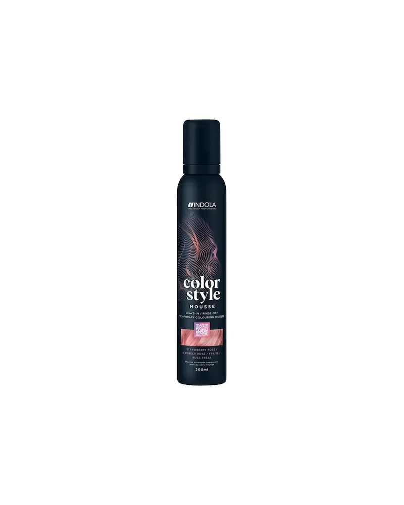 Indola Semi-permanente-Haarfarbe Color-Style-MousseStrawberry Rose 113,40 € / 1 l 