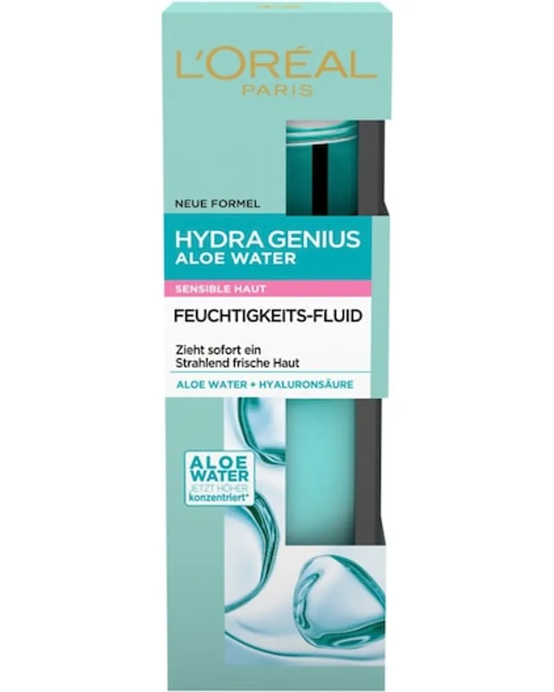 L'Oréal Gesichtspflege Feuchtigkeitspflege Aloe Water Feuchtigkeits-Fluid Normale Haut & Trockene Haut 