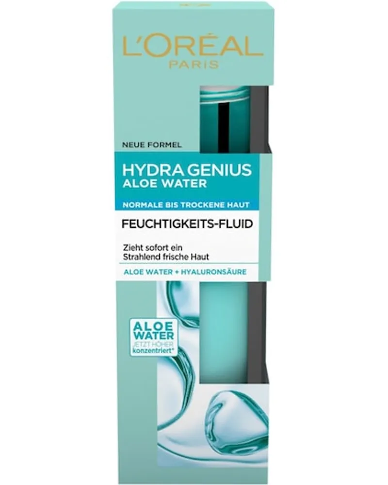 L'Oréal Gesichtspflege Feuchtigkeitspflege Aloe Water Feuchtigkeits-Fluid Normale Haut & Trockene Haut 