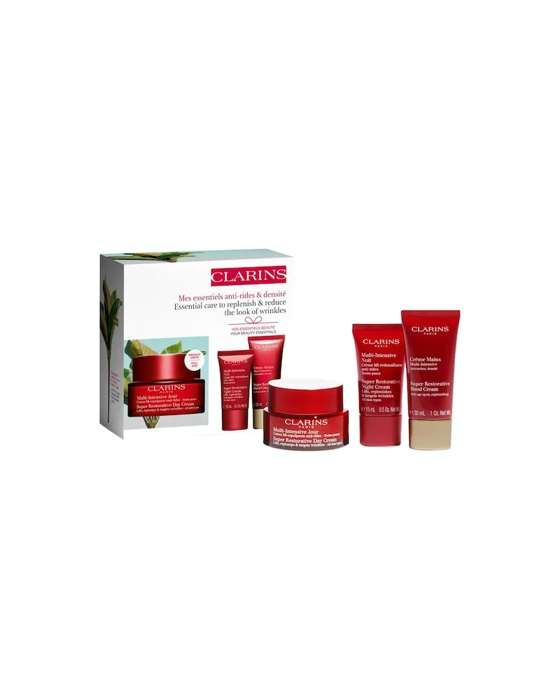 Clarins GESICHTSPFLEGE Multi-Intensive-50Multi-Intensive Set Jour Crème - Toutes peaux 50 ml + Nuit Crème - Toutes peaux 15 ml + Crème Mains 30 ml 120,95 
