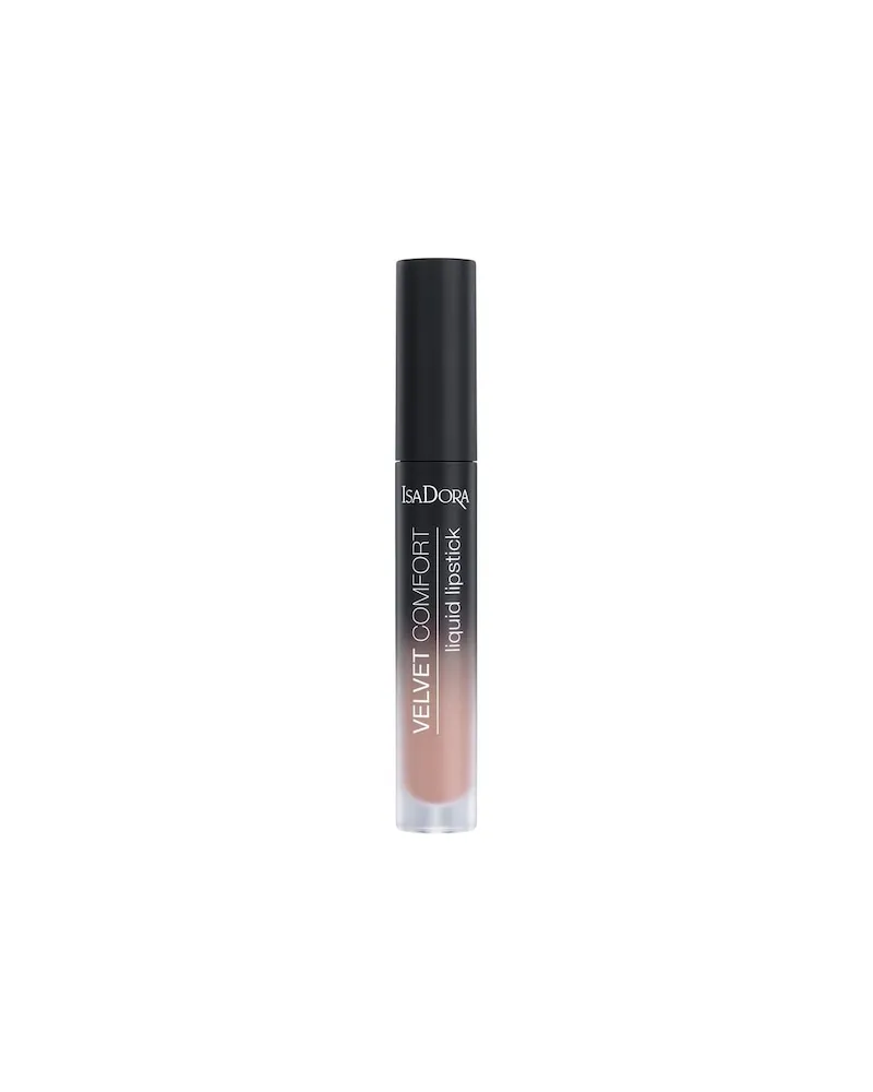 IsaDora Lippen LippenstiftVelvet Comfort Liquid Lipstick 68 Cool Brown 