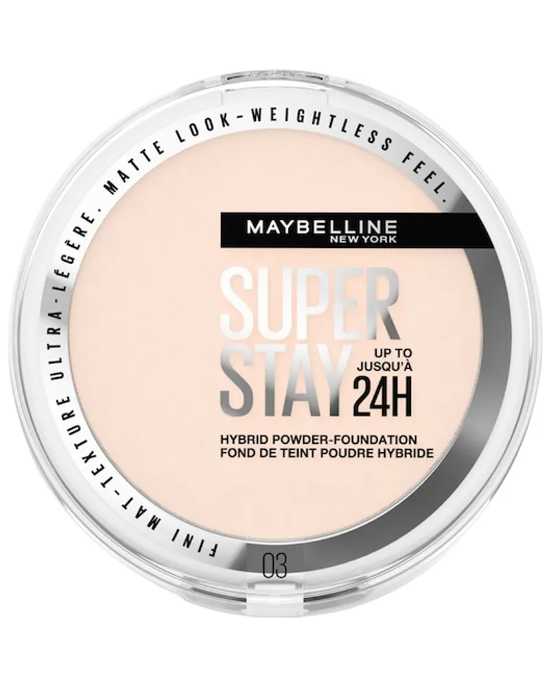 Maybelline Teint Make-up Puder Super Stay 24H Hybrid Powder-Foundation 075 