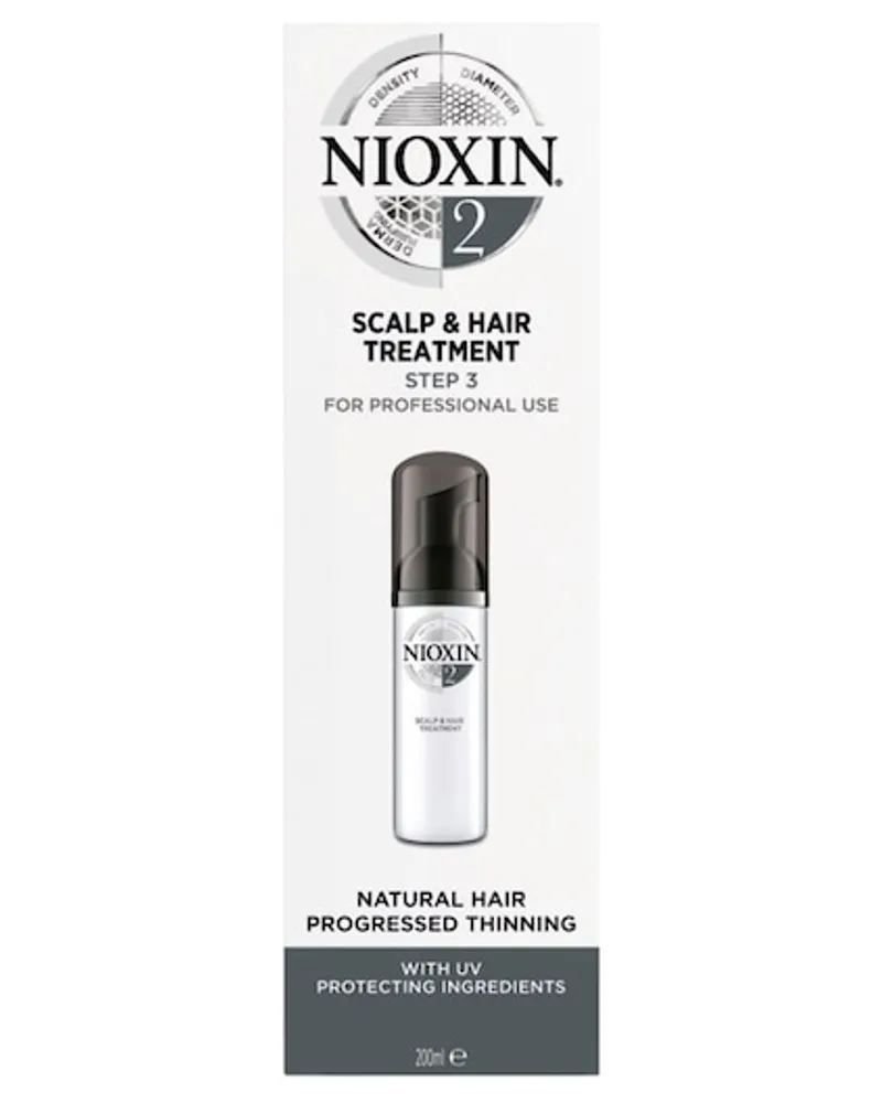 NIOXIN Haarpflege System 2 Natural Hair Progressed ThinningScalp & Hair Treatment 