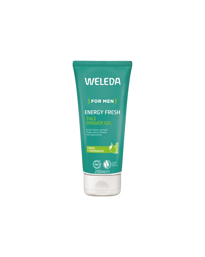 Weleda Herrenpflege DuschgelZitrisch-spritziger DuftFor Men Energy Fresh 3in1 Shower Gel 31,30 € / 1 l 