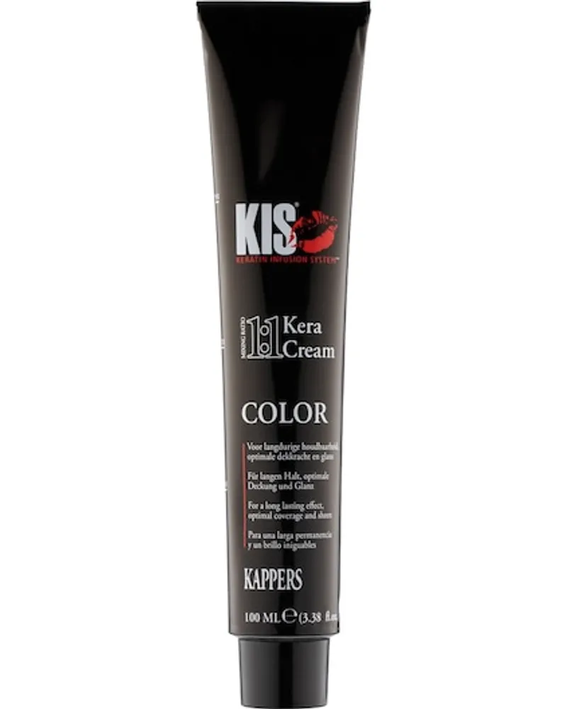 KIS Keratin Infusion System Haare Color KeraCream Metallics Steelgray 