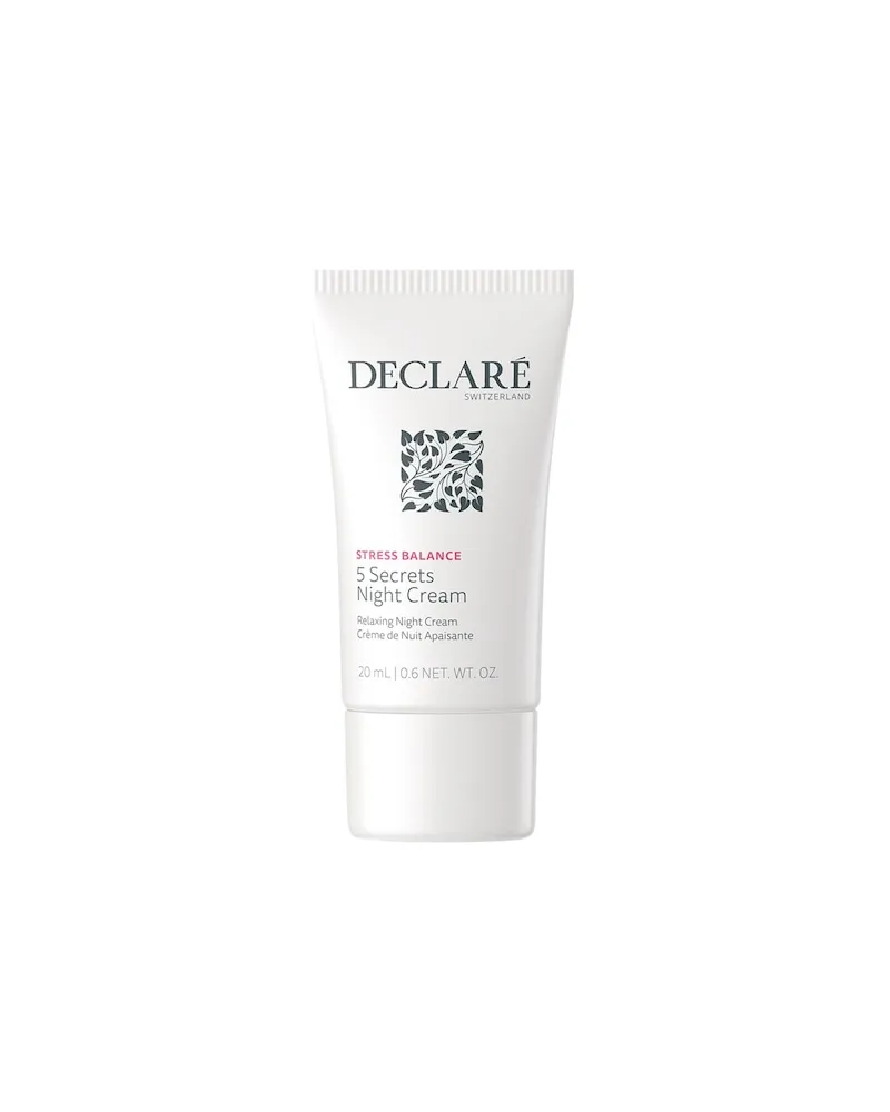 Declaré Declare Pflege Stress-Balance5 Secrets Night Cream 1.298,00 € / 1 l 