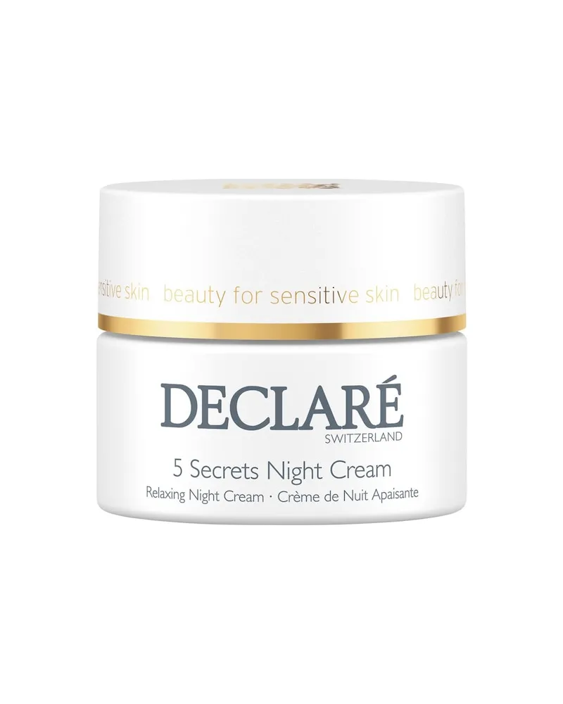Declaré Declare Pflege Stress-Balance5 Secrets Night Cream 1.298,00 € / 1 l 