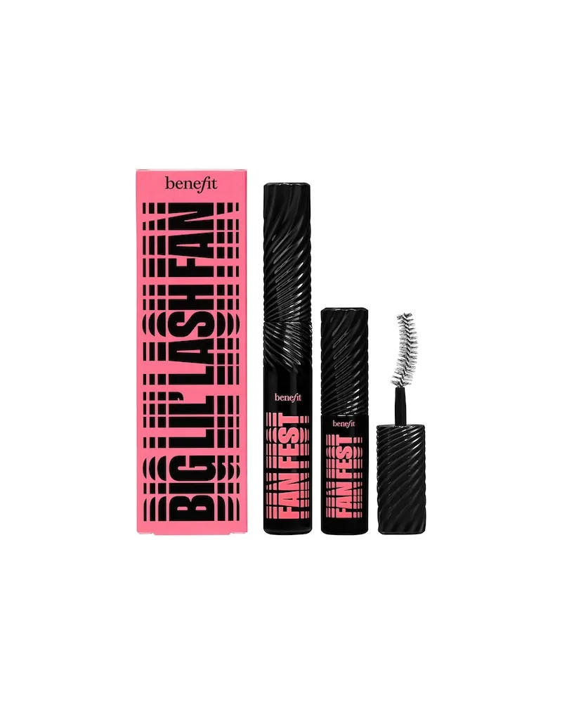 Benefit Augen MascaraBig Lil’ Lash Fan - Fan Fest auffächerndes & volumenspendendes Mascara Kit Fan Fest Fanning Mascara 8,5 g + Fan Fest Fanning Mascara 4 g 27,26 