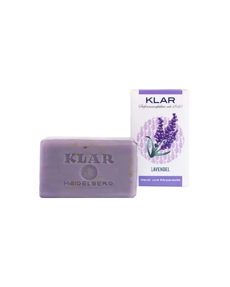 Klar Seifen Klar-Seifen Pflege Feste-SeifenHand- und Körperseife Lavendel 49,90 € / 1 kg 