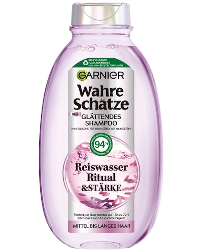 Garnier Wahre Schätze Wahre Schätze Reiswasser Ritual & Stärke Glättendes Shampoo 