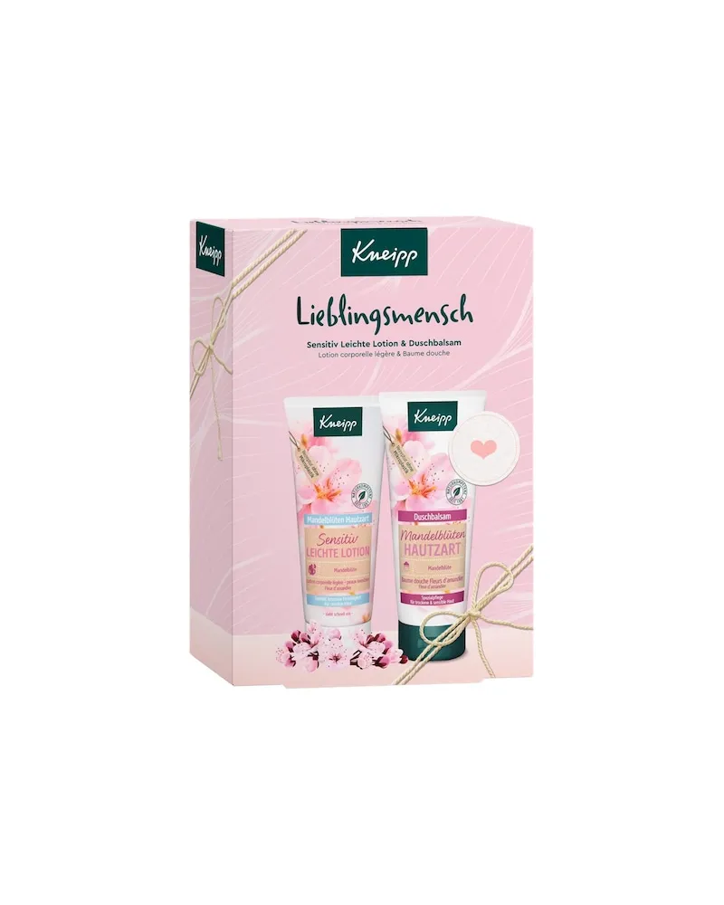 Kneipp Pflege DuschpflegeGeschenkset Lieblingsmensch Leichte Körperlotion Mandelblüten Hautzart 200 ml + Duschbalsam Mandelblüten Hautzart 200 ml 10,99 