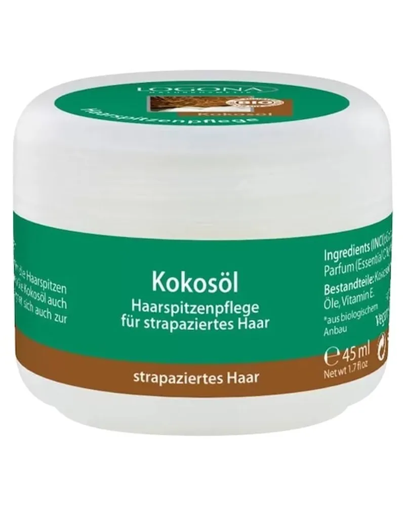 Logona Haarpflege Styling Kokosöl für die Haarspitzen 