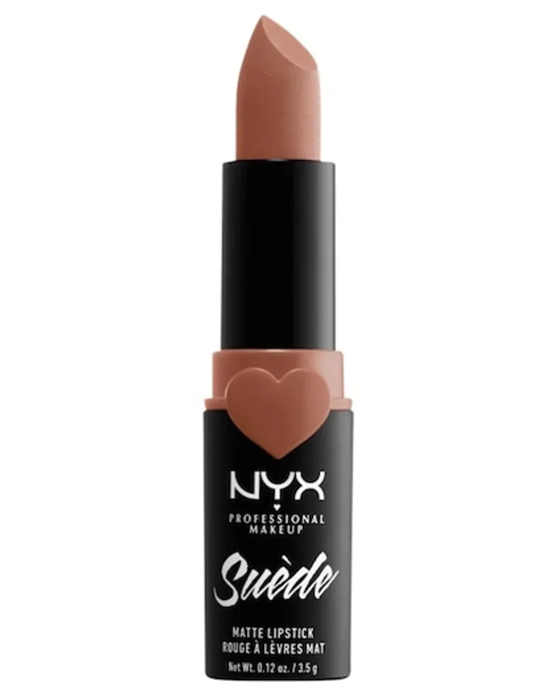 NYX Cosmetics Lippen Make-up Lippenstift Suede Matte Lipstick Cold Brew 