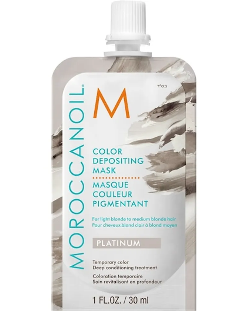 MOROCCANOIL Haarpflege Pflege Color Depositing Mask Reisegröße Coral 