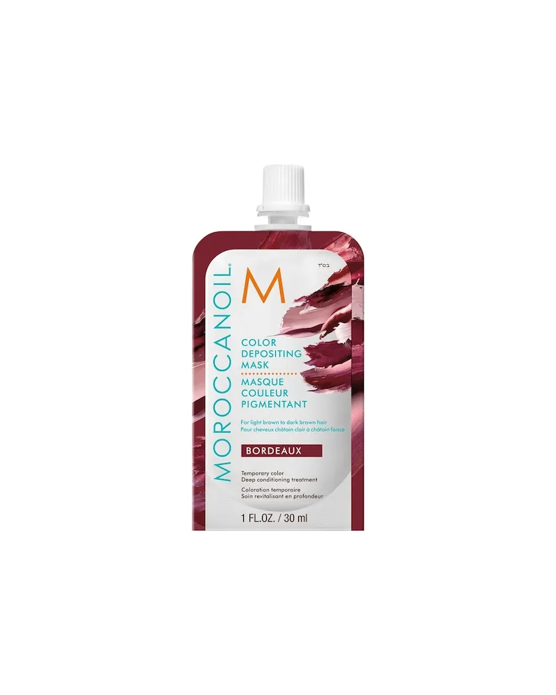 MOROCCANOIL Haarpflege Pflege Color Depositing Mask Reisegröße Coral 