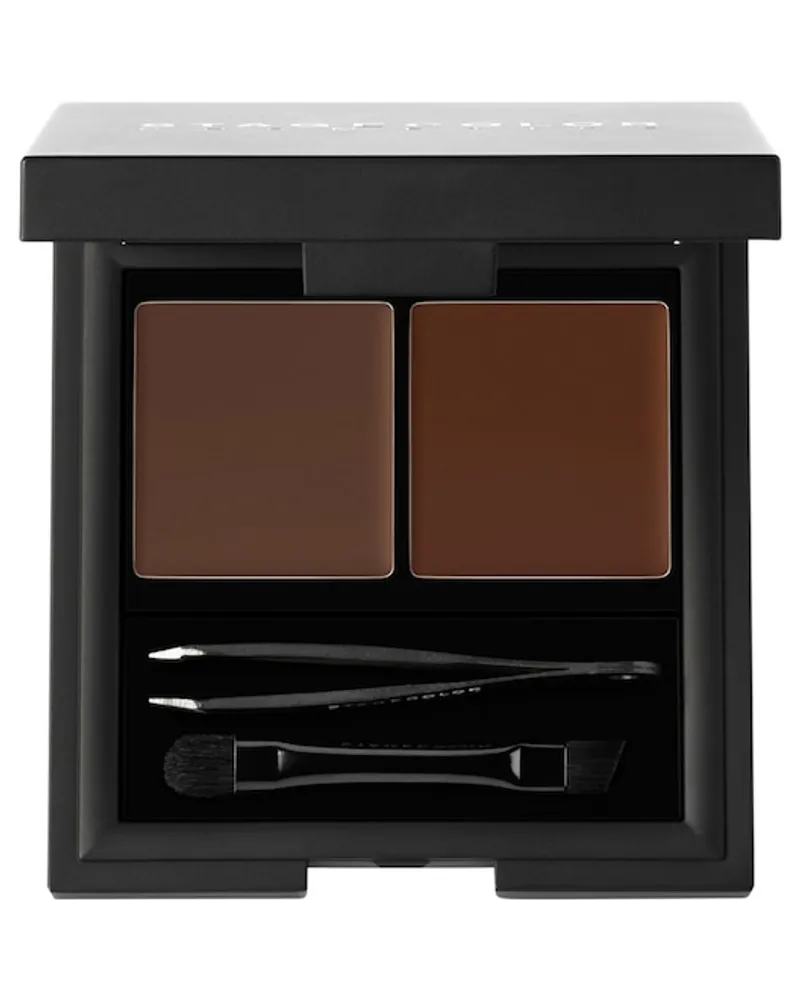 Stagecolor Make-up Augen Powder & Wax Brow Kit Dark Brown 