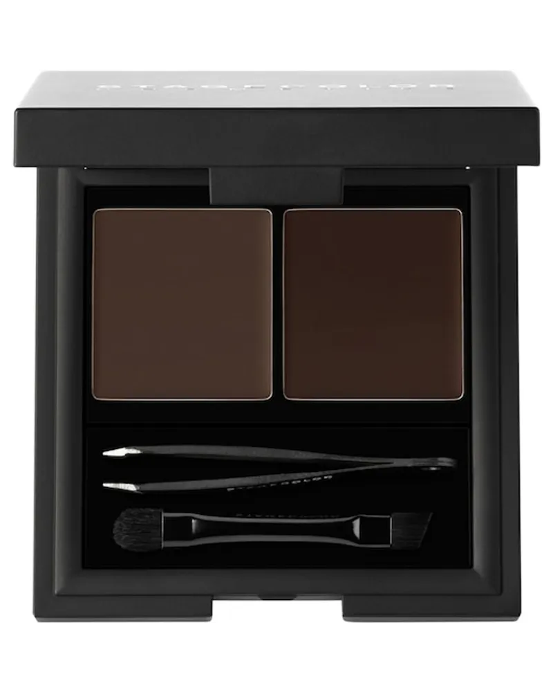 Stagecolor Make-up Augen Powder & Wax Brow Kit Dark Brown 