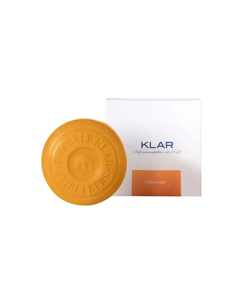 Klar Seifen Klar-Seifen Pflege Feste-SeifenSeife Orange 59,93 € / 1 kg 