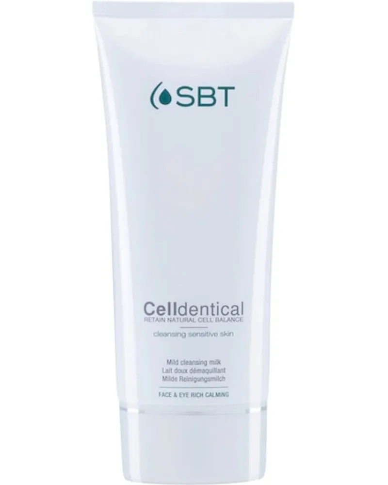 SBT Sensitive Biology Therapy Gesichtspflege Celldentical Reinigungsmilch 