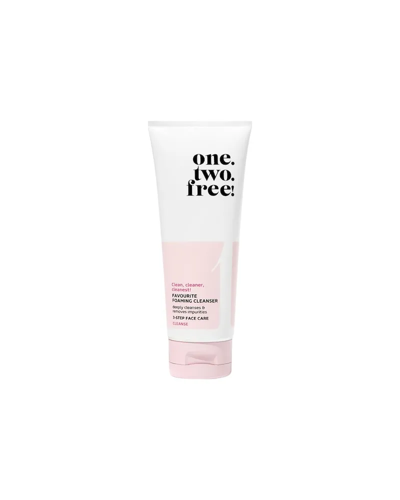 one.two.free! Onetwofree! Pflege GesichtsreinigungFavourite Foaming Cleanser 149,90 € / 1 l 