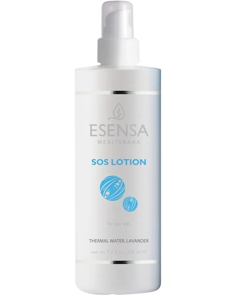 ESENSA MEDITERANA Gesichtspflege Basic Care - Reinigung & Peeling Hautberuhigendes Thermalwasser mit LavendelextraktSOS Lotion 