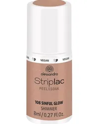 alessandro Nägel Striplac Peel Or Soak - Vegan Beige Nr. 136 Yes It's Love 