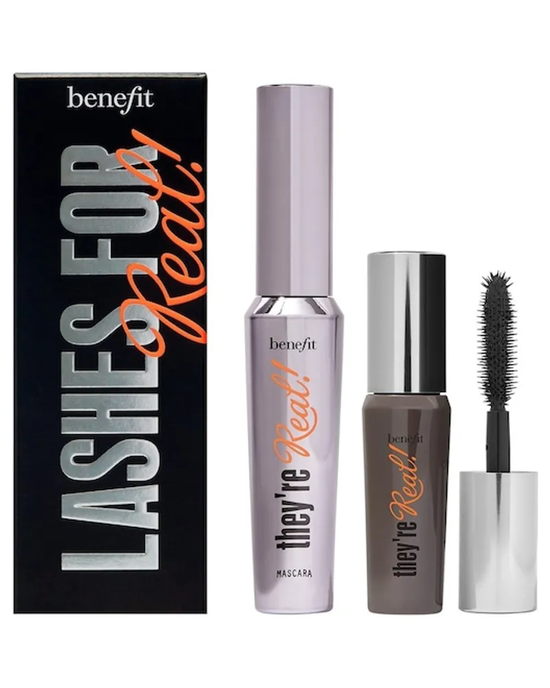 Benefit Augen Mascara Lashes For Real Duo They're Real! Mascara 8,5 g + They're Real! Mascara 4 g 