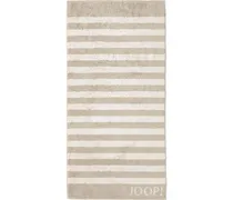 Handtücher Classic Stripes Handtuch Sand 50 x 100 cm