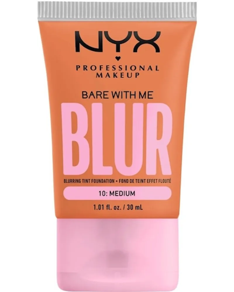 NYX Cosmetics Gesichts Make-up Foundation Bare With Me Blur Espresso 