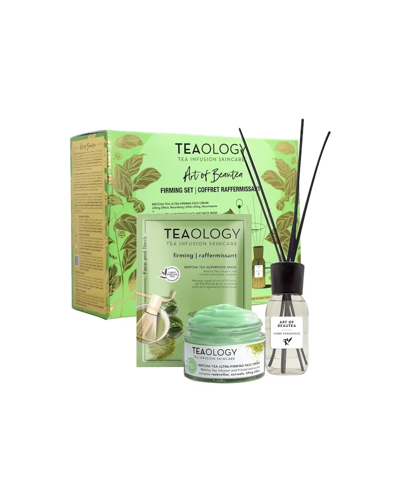 Tea Infusion Skincare Pflege GesichtspflegeLimited EditionMatcha Tea Firming Set Matcha Tea Ultra Firming Face Cream 50 ml + Matcha Tea Superfood Mask 21 ml + Flower Tea Fragrance Diffuser 51,40 