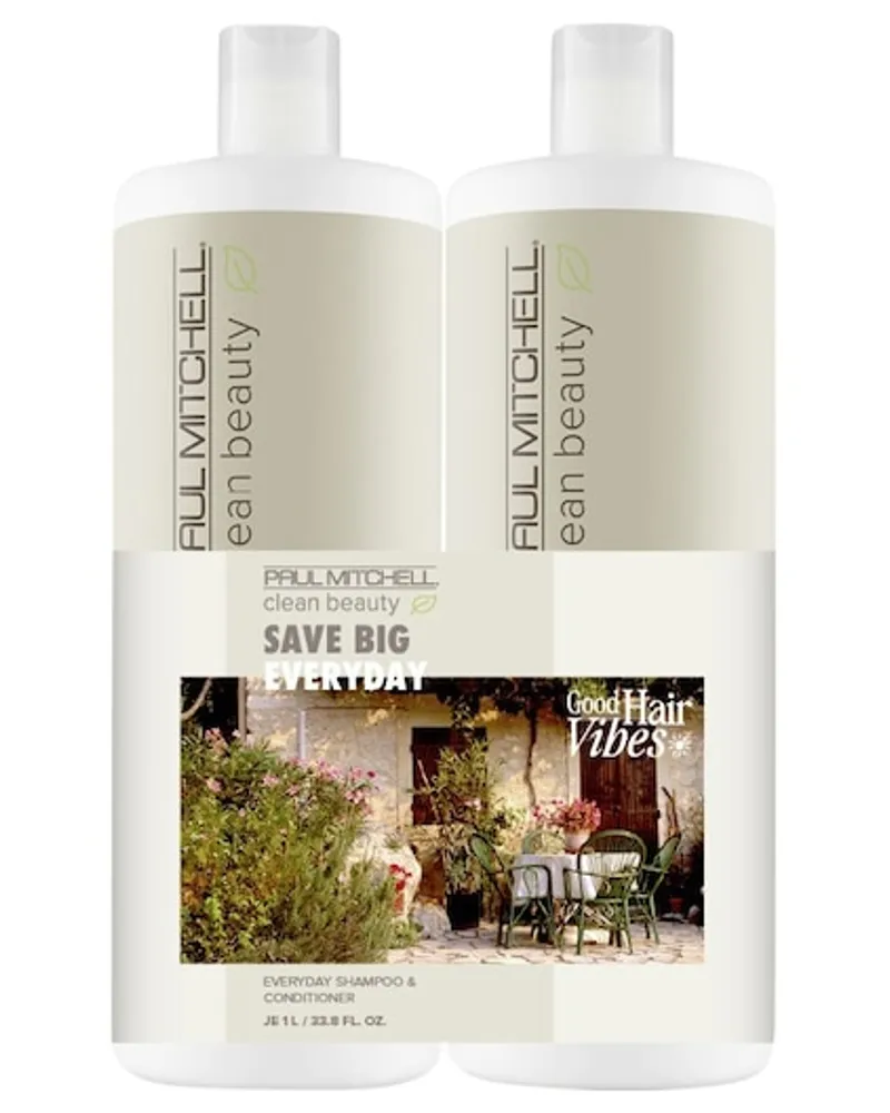 Paul Mitchell Haarpflege Clean Beauty Geschenkset Shampoo Conditioner 