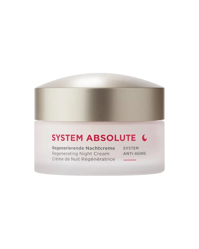 Annemarie Börlind ANNEMARIE-BOeRLIND Gesichtspflege SYSTEM-ABSOLUTE-Regenerierende Nachtcreme 1.339,80 € / 1 l 