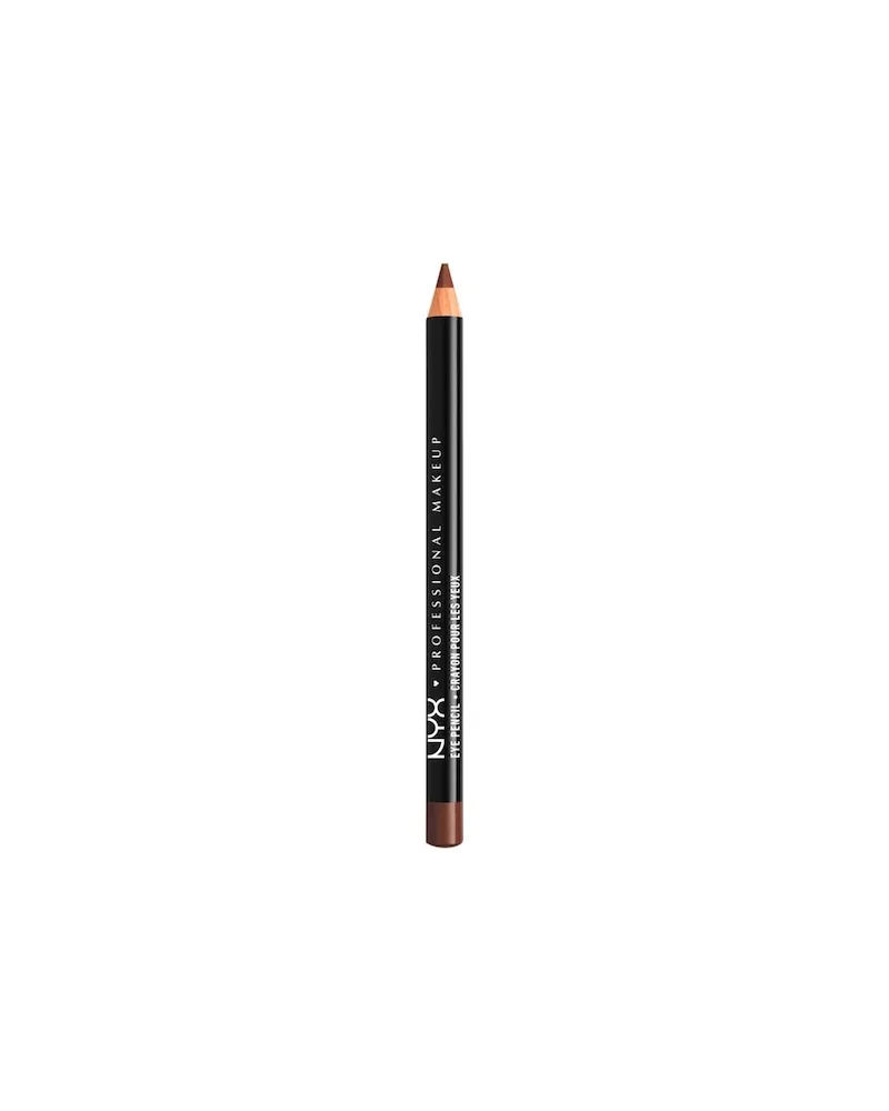 NYX Cosmetics NYX-Professional-Makeup Augen-Make-up EyelinerKajal Slim Eye Pencil Dark Brown 