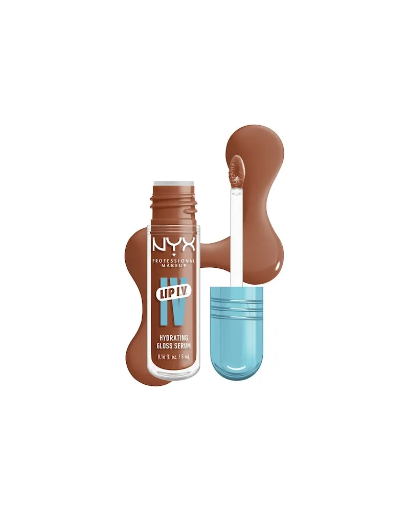 NYX Cosmetics NYX-Professional-Makeup Lippen-Make-up LipglossLip IV Gloss Serum Lipgloss 03 Splash N Spice 