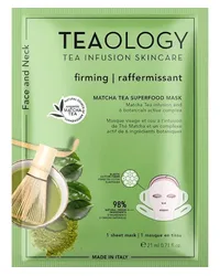 Tea Infusion Skincare Pflege Gesichtspflege Matcha Tea SuperFood Mask 