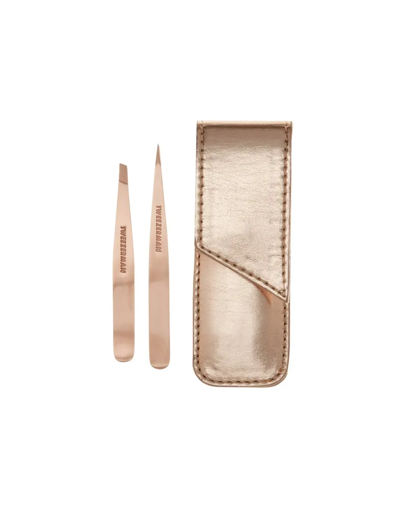 Tweezerman Brow-Tools PinzettenRose GoldPetite Pinzetten Set 29,72 
