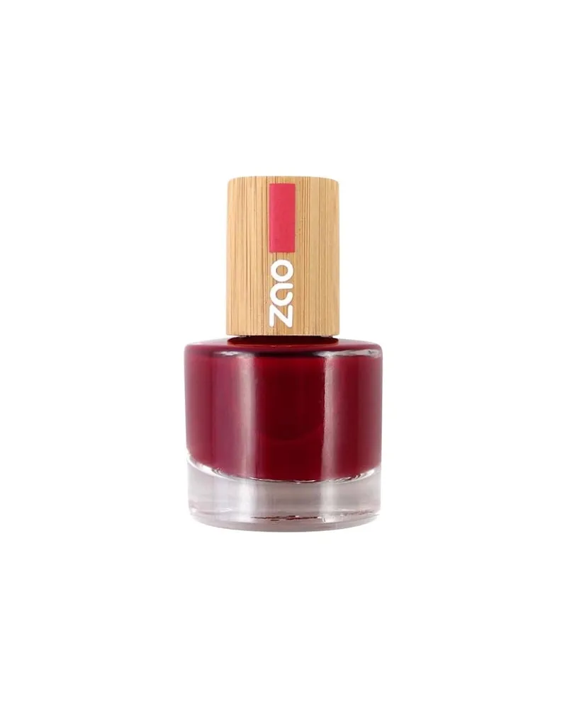 Zao Nägel Nagellack Nail Polish 668 Passion Red 