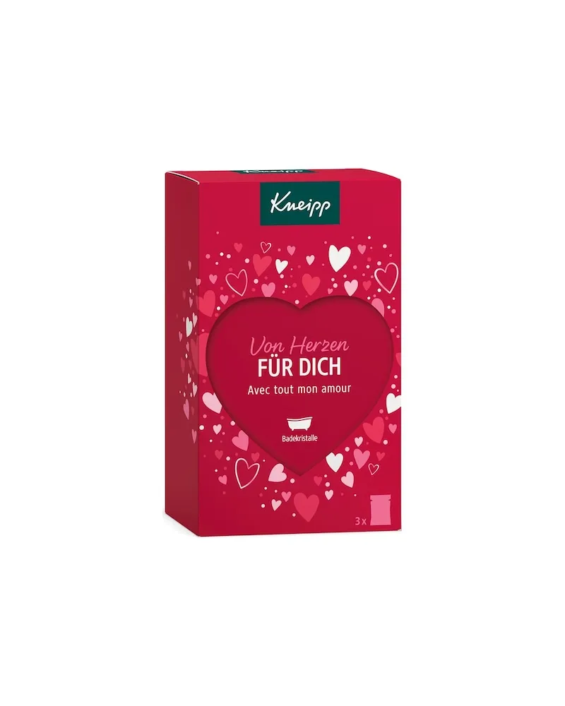 Kneipp Badezusatz BadekristalleVon Herzen Für Dich Set Badekristalle Kleiner Gruß von Herzen Badekristalle Hab Dich lieb Badekristalle Lieblingsmensch 60 g (66,50 € / 1 kg 