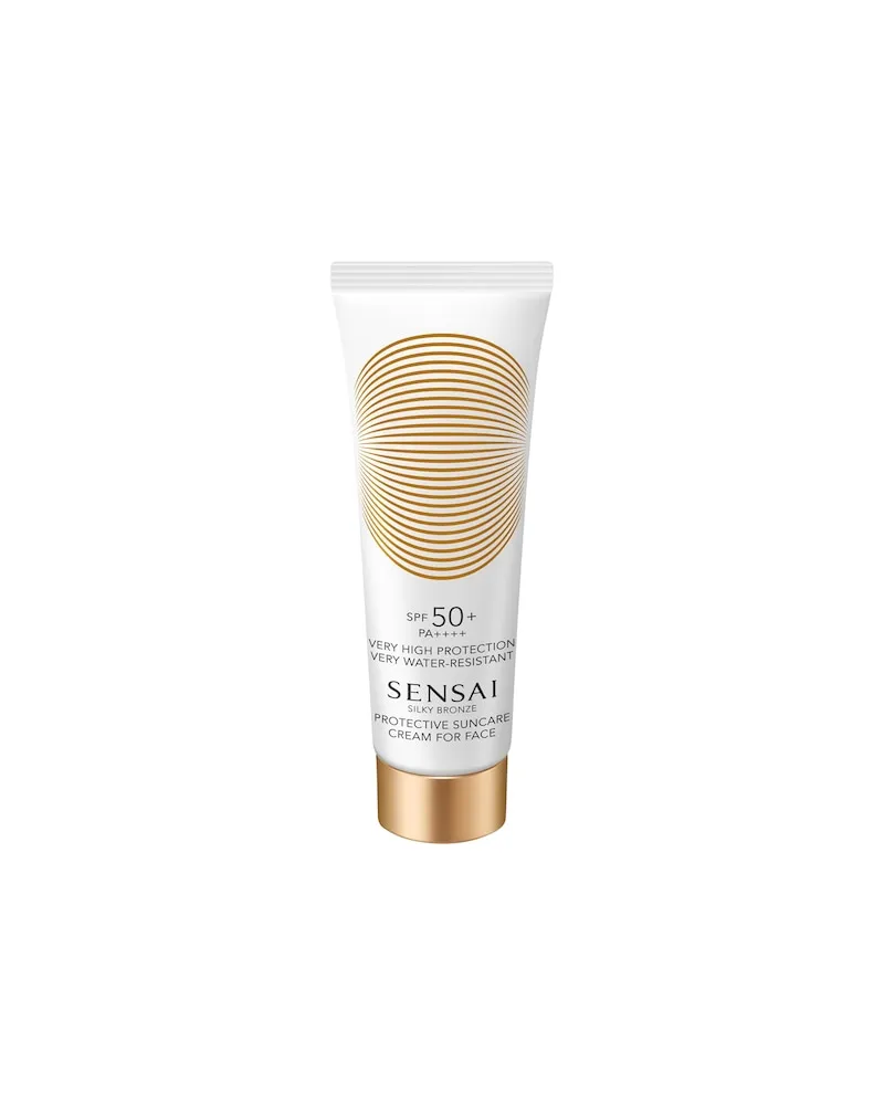 Sensai Sonnenpflege Silky-BronzeProtective Suncare Cream for Face SPF 50 1.644,00 € / 1 l 