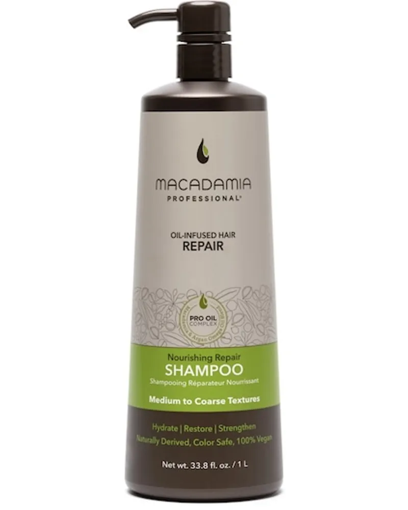 Macadamia Professional Haarpflege Wash & Care Nourishing Repair Shampoo 