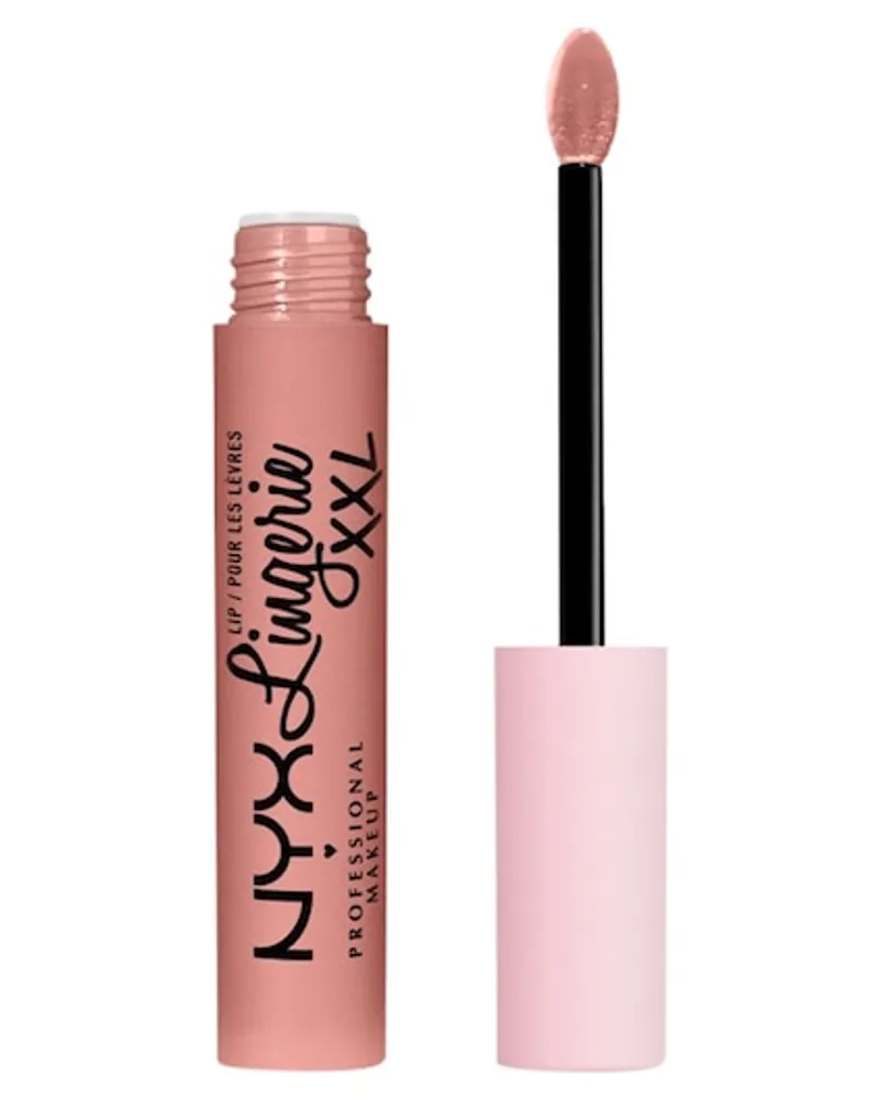 NYX Cosmetics Lippen Make-up Lippenstift Lip Lingerie XXL Silver Unlaced 