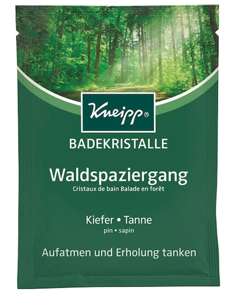 Kneipp Badezusatz Badekristalle Badekristalle Waldspaziergang 